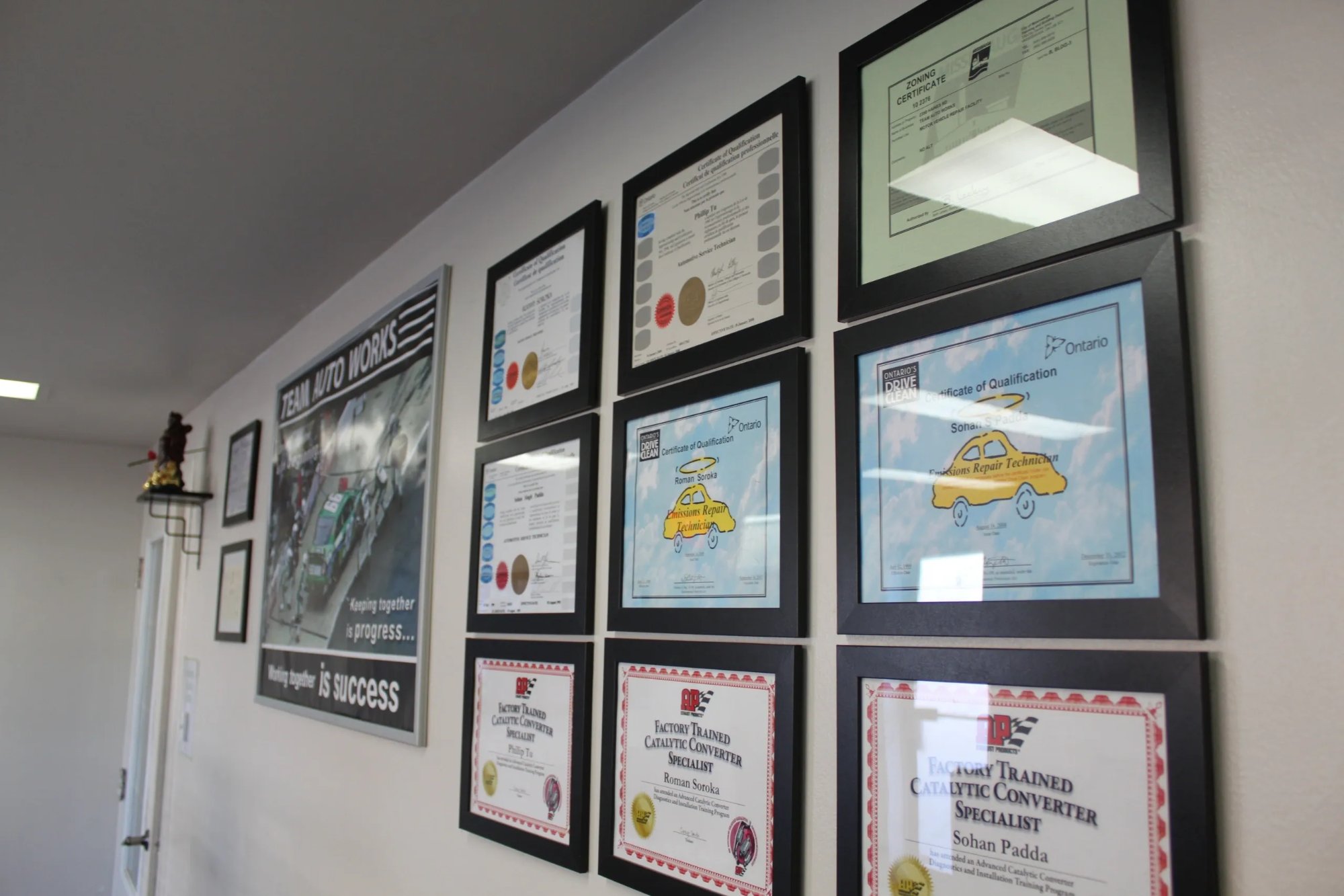 Professional certifications and qualifications